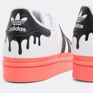 Adidas superstars drip pink big kids size 4